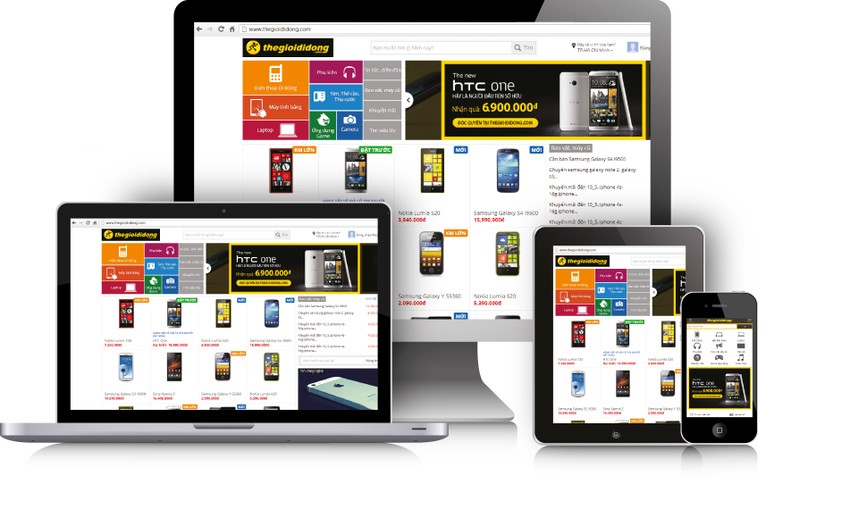Thế Giới Di Động ra mắt phiên bản web mới ảnh 1
