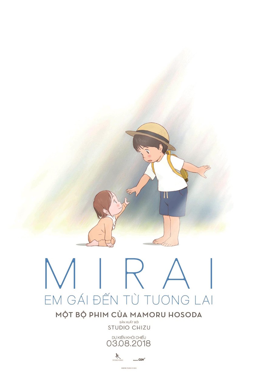 Mirai: Em Gái Đến Từ Tương Lai đốn tim tín đồ Anime trong T8