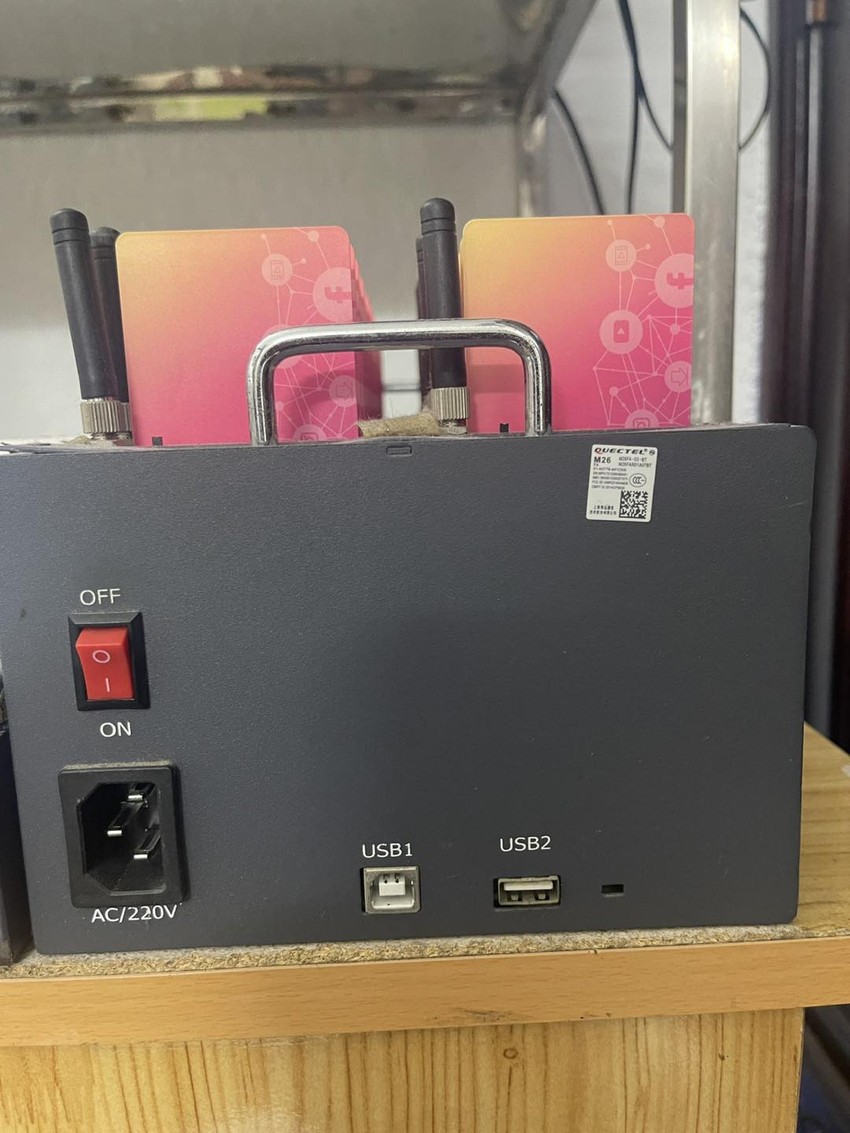 An ninh mạng phát hiện hơn 700 sim rác ở một cửa hàng tại Bình Chánh