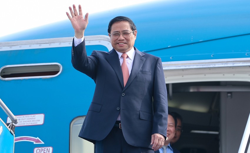 Thủ tướng Phạm Minh Chính lên đường dự Hội nghị Thượng đỉnh G7 mở rộng ảnh 2