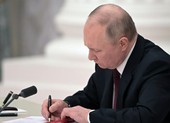 Ông Putin công nhận độc lập Donetsk, Luhansk ở đông Ukraine, lệnh đưa quân vào