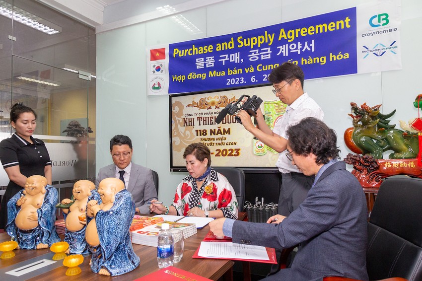 Công ty Nhị Thiên Đường hợp tác với 2 công ty Hàn Quốc đưa sản phẩm chăm sóc sức khỏe cao cấp về VN ảnh 2