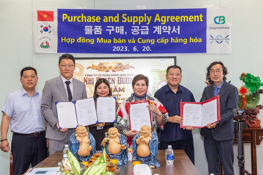 Công ty Nhị Thiên Đường hợp tác với 2 công ty Hàn Quốc đưa sản phẩm chăm sóc sức khỏe cao cấp về VN ảnh 1