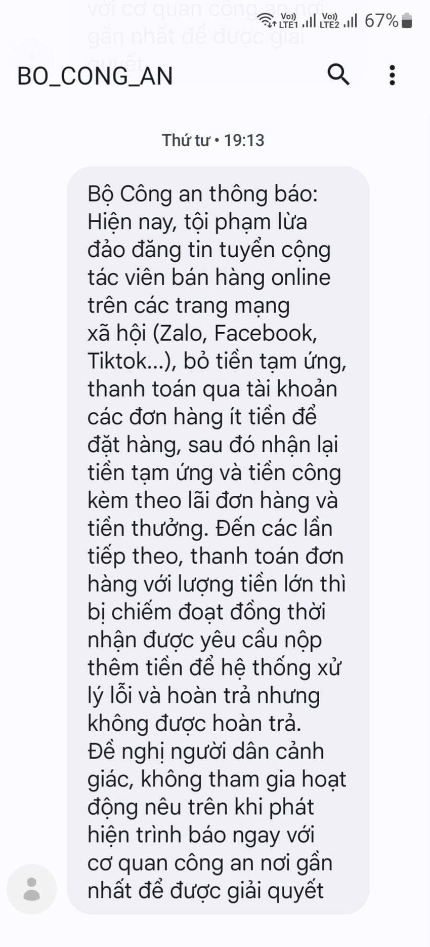 Cận tết, rộ lừa đảo việc nhẹ lương cao qua mạng ảnh 3