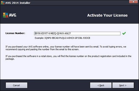 Bản quyền một năm gói bảo mật danh tiếng AVG Internet Security 2014