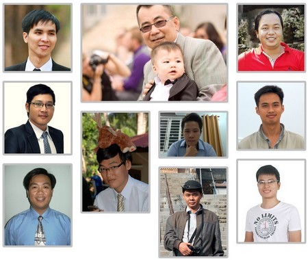 Hình ảnh nhóm phát triển Prime Circa, phần lớn trong số đó đang sống tại TP.HCM