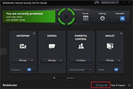 Một vài tính năng nổi bật của Bitdefender Internet Security 2014
