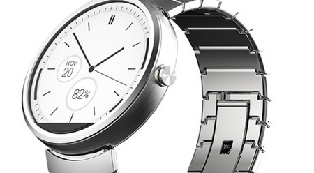 Cận cảnh mặt sau của Moto 360