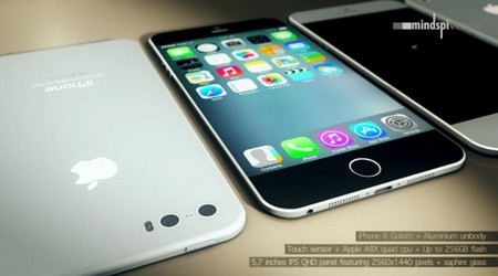 Ý tưởng về iPhone Goliath có kích thước “khủng” lên đến 5,7-inch