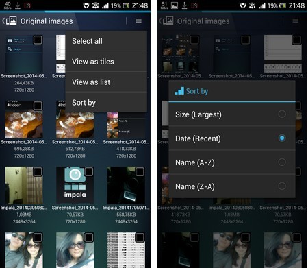 Thu nhỏ kích thước file ảnh để tiết kiệm dung lượng trên smartphone