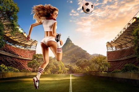 Bộ hình nền đầy màu sắc mang chủ đề World Cup 2014