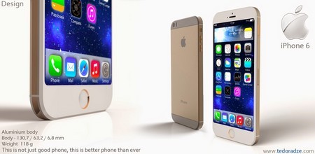 Ý tưởng thiết kế iPhone 6 tuyệt đẹp chạy nền tảng... iOS 9