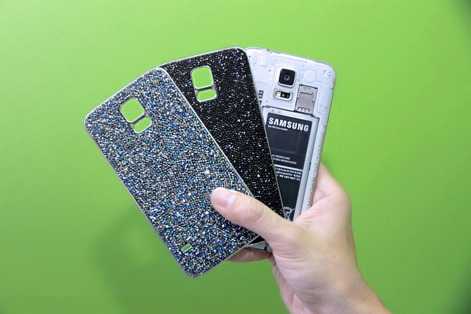 Galaxy S5 với vỏ nạm pha lê tại Việt Nam ảnh 8