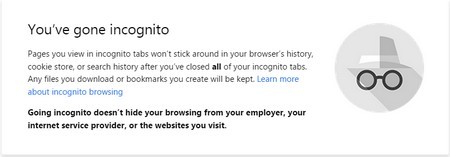 Biểu tượng mới (trên) và cũ (dưới) ở chế độ duyệt web ẩn danh trên Chrome