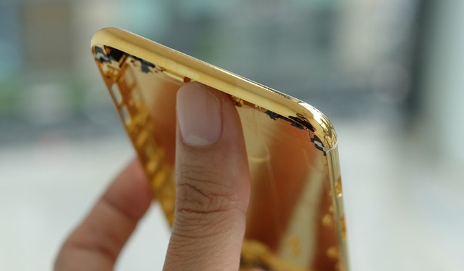 Khung vỏ iPhone 6 mạ vàng xuất hiện tại Việt Nam ảnh 5