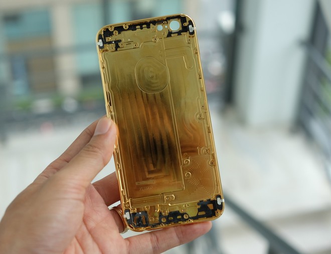 Khung vỏ iPhone 6 mạ vàng xuất hiện tại Việt Nam ảnh 7