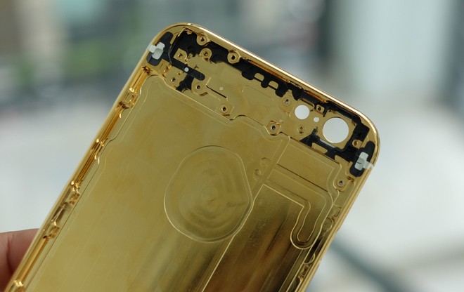 Khung vỏ iPhone 6 mạ vàng xuất hiện tại Việt Nam ảnh 9