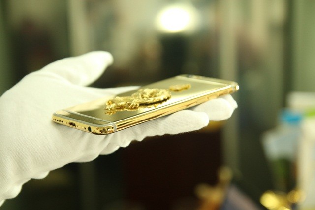 iPhone 6 mạ vàng đầu tiên ở Việt Nam ảnh 10