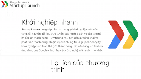 Google Developers Startup Launch
