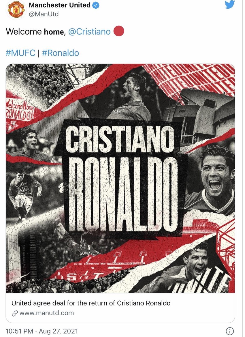 Ronaldo Chính Thức Gia Nhập Mu, Nhận Lương Cực Khủng