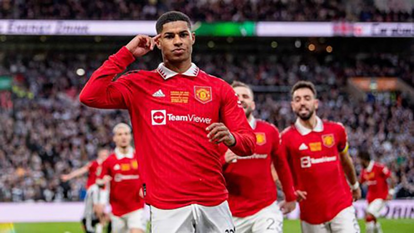 Rashford was officially stripped of the goal in the Carabao Cup final photo 4