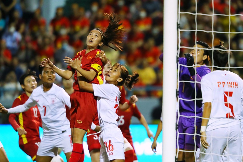 Myanmar chưa phải là đối thủ khó của tuyển nữ Việt Nam ảnh 1
