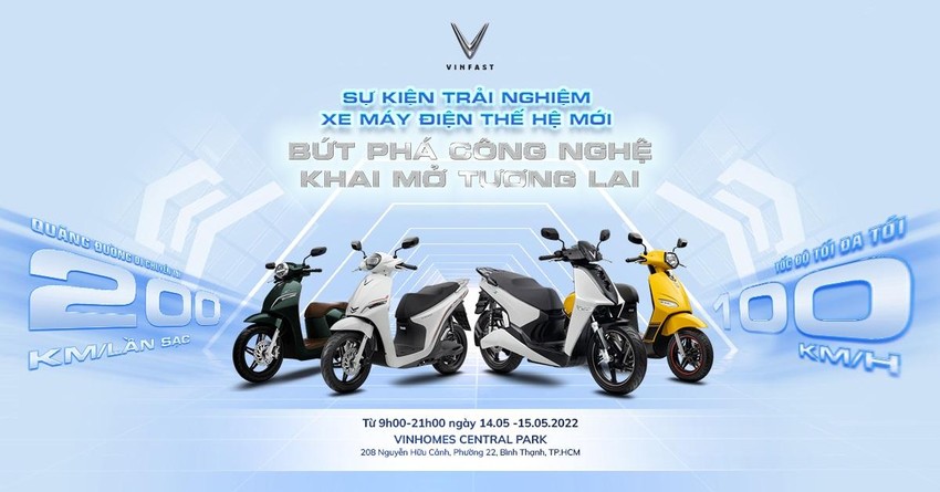 VinFast ra xe máy điện Vento hoàn toàn mới tốc độ tối đa 80 kmh