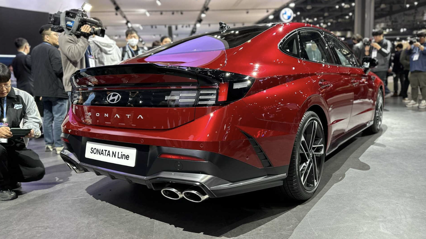 Tiết lộ chi tiết mới nhất của Hyundai Sonata 2024 tại Seoul Motor Show ảnh 3