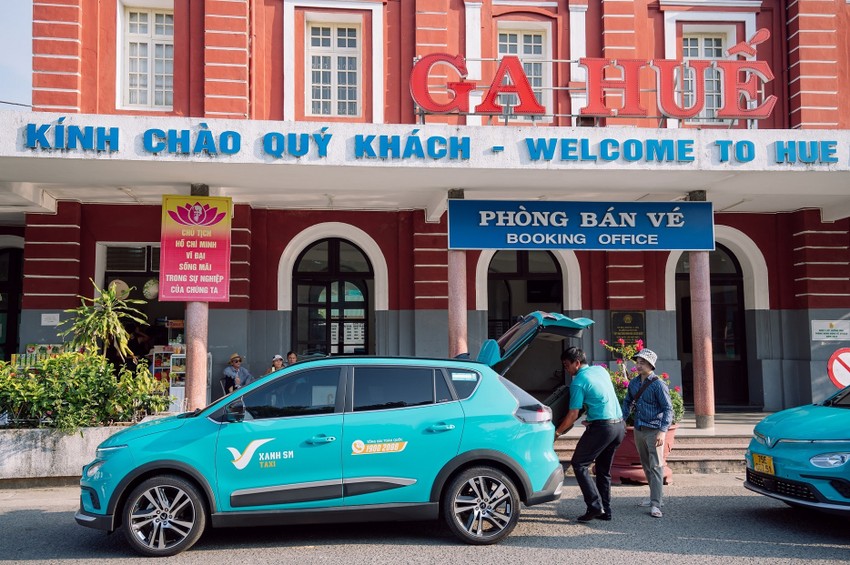 Giá cước taxi xanh SM tại Huế chỉ từ 12.000 đồng/km ảnh 2