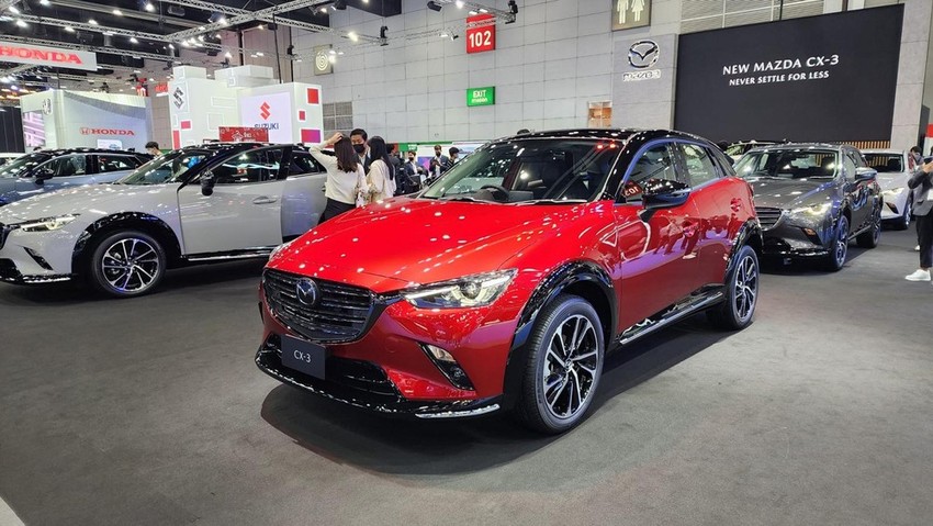 Mazda CX-3 2024 ra mắt tại Thái Lan giá chỉ từ 521 triệu đồng, có thể về Việt Nam