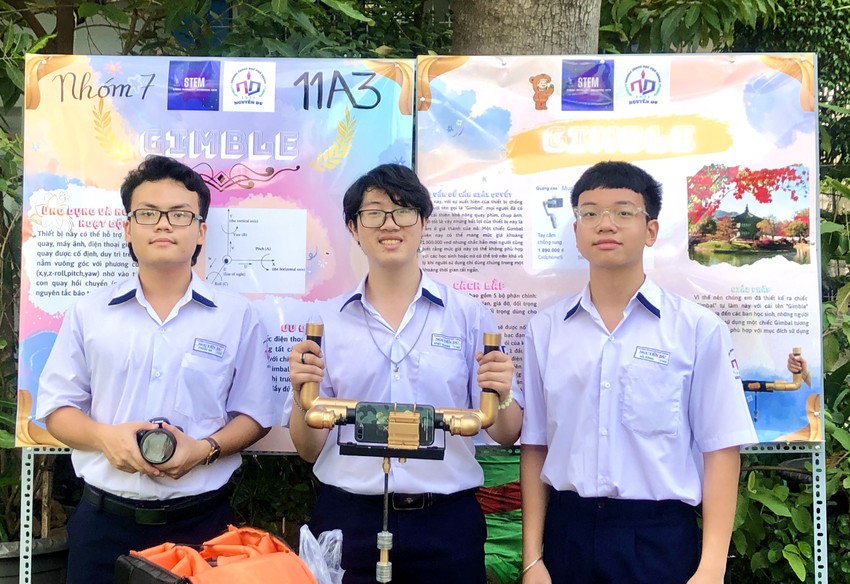 Nhấn vào ảnh để phóng to Thiết bị không người lái của học sinh có thể quay phim, khảo sát cứu hộ ảnh 1