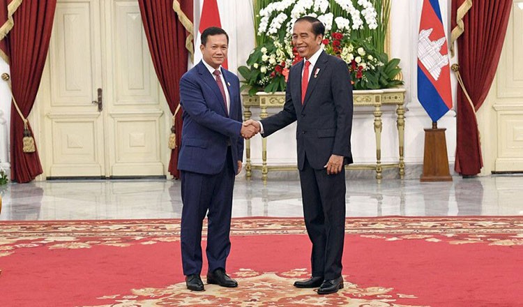 Ông Hun Manet đến Indonesia dự Hội nghị cấp cao ASEAN ảnh 2