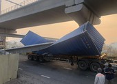 Vụ dầm cầu rớt, đè container: Do sai về chiều cao tĩnh không