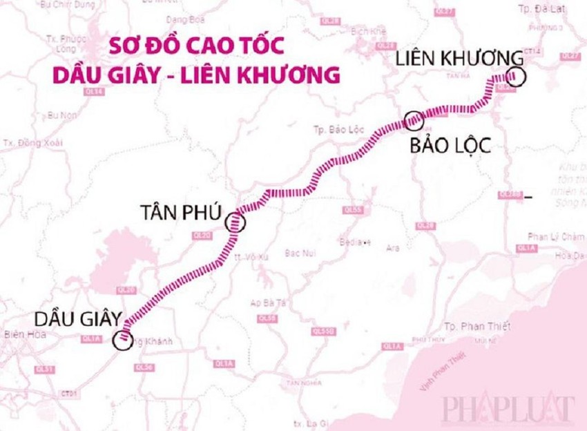 Đường cao tốc Dầu Giây - Liên Khương sẽ giúp cung cấp giải pháp cho tắc đường trong các khu vực đông đúc. Bạn sẽ có cơ hội trải nghiệm những khung cảnh đẹp của đồng quê Việt Nam khi đi qua những thị trấn nhỏ. Hãy chuẩn bị cho chuyến đi đầy thú vị trên đường cao tốc này.