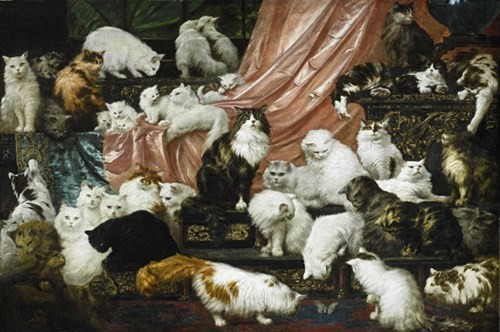 Tranh gia đình mèo quý tộc là một bức tranh tuyệt đẹp và đầy tâm hồn. Với màu sắc phong phú và sắc nét, tranh mang đến cho người xem cảm giác như đang ngắm nhìn một bức thư pháp tuyệt đẹp. Hãy chiêm ngưỡng tranh gia đình mèo quý tộc để tận hưởng sự tinh tế và đẳng cấp.