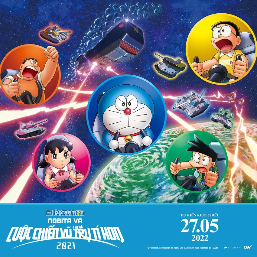 Phim Điện Ảnh Doraemon Nobita và Cuộc Chiến Vũ Trụ Tí Hon - chuẩn bị cho một chuyến phiêu lưu vượt thời gian và không gian cùng Doraemon và Nobita. Hãy cùng xem họ sẽ làm gì để giải cứu một vũ trụ tí hon như thế nào!