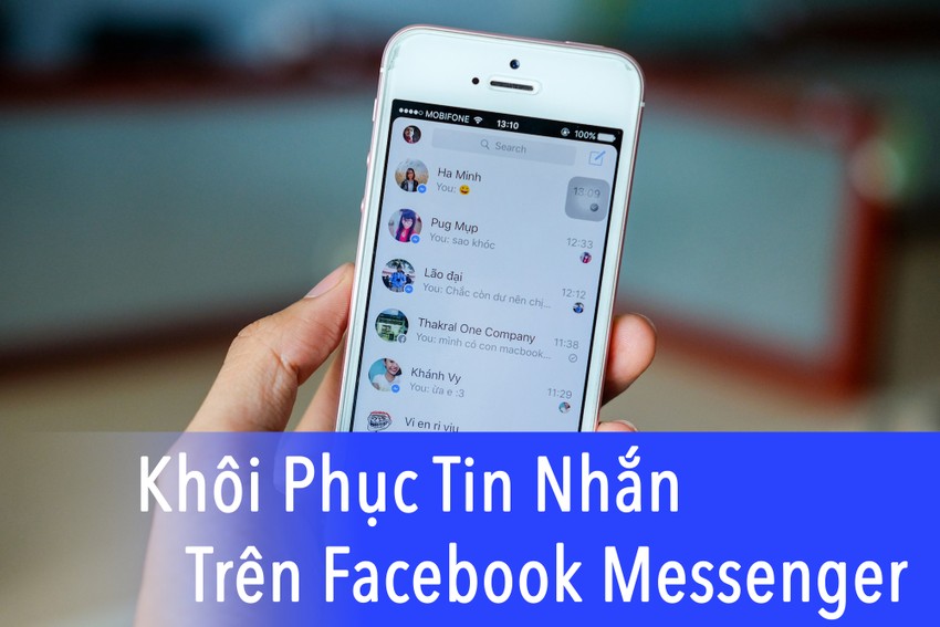 Trong cuộc sống hiện đại, Messenger đã trở thành phương tiện chính để liên lạc. Nếu bạn vô tình xóa các tin nhắn quan trọng, đừng lo lắng, hãy để chúng tôi giúp bạn khôi phục lại những tin nhắn đó. Chúng tôi sẽ giúp bạn giữ lại những gì quan trọng nhất.